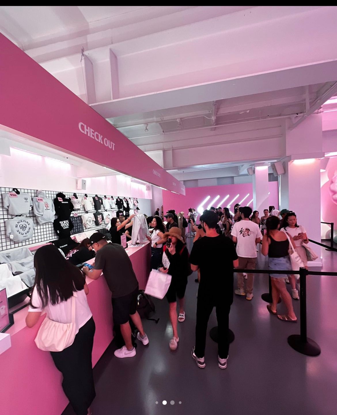 Blackpink pop up Nyc happy belly